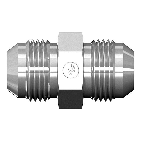 World Wide Fittings Male JIC to Male JIC Straight Hex Union 5305X02X02